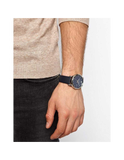  Shop Authentic Emporio Armani Classic Quartz Blue Dial Black Leather Strap Watch For Men - AR1731 - Luxxuri
