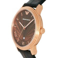  Shop Authentic Emporio Armani Classic Quartz Brown Dial Brown Leather Strap Watch For Men - AR1613 - Luxxuri