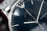  Shop Authentic Emporio Armani Gianni Chronograph Blue Dial Silver Steel Strap Watch For Men - AR80013 - Luxxuri