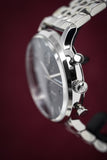  Shop Authentic Emporio Armani Gianni Chronograph Blue Dial Silver Steel Strap Watch For Men - AR1648 - Luxxuri