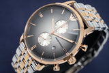  Shop Authentic Emporio Armani Gianni Chronograph Grey Dial Two Tone Steel Strap Watch For Men - AR1721 - Luxxuri