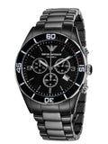  Shop Authentic Emporio Armani Black Ceramic Chronograph Black Dial Watch For Men - AR1421 - Luxxuri