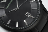  Shop Authentic Emporio Armani Renato Quartz Black Dial Black Steel Strap Watch For Men - AR11079 - Luxxuri