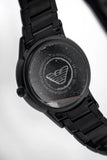  Shop Authentic Emporio Armani Renato Quartz Black Dial Black Steel Strap Watch For Men - AR11079 - Luxxuri