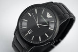  Shop Authentic Emporio Armani Renato Quartz Black Dial Black Steel Strap Watch For Men - AR11079 - Luxxuri