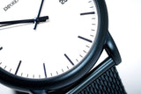  Shop Authentic Emporio Armani Luigi Quartz White Dial Blue Mesh Bracelet Watch For Men - AR11025 - Luxxuri