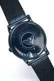  Shop Authentic Emporio Armani Luigi Quartz Blue Dial Grey Mesh Bracelet Watch For Men - AR11053 - Luxxuri