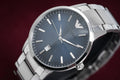  Shop Authentic Emporio Armani Renato Quartz Blue Dial Silver Steel Strap Watch For Men - AR11182 - Luxxuri