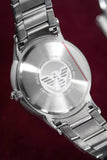  Shop Authentic Emporio Armani Renato Blue Dial Silver Steel Strap Watch For Men - AR2472 - Luxxuri