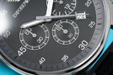  Shop Authentic Emporio Armani Sportivo Black Dial Two Tone Ceramic Bracelet Watch For Men - AR5866 - Luxxuri