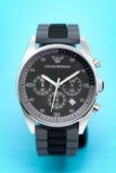  Shop Authentic Emporio Armani Sportivo Black Dial Two Tone Ceramic Bracelet Watch For Men - AR5866 - Luxxuri