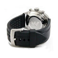 Emporio Armani Sportivo Chronograph Black Dial Black Rubber Strap Watch For Men - AR0527