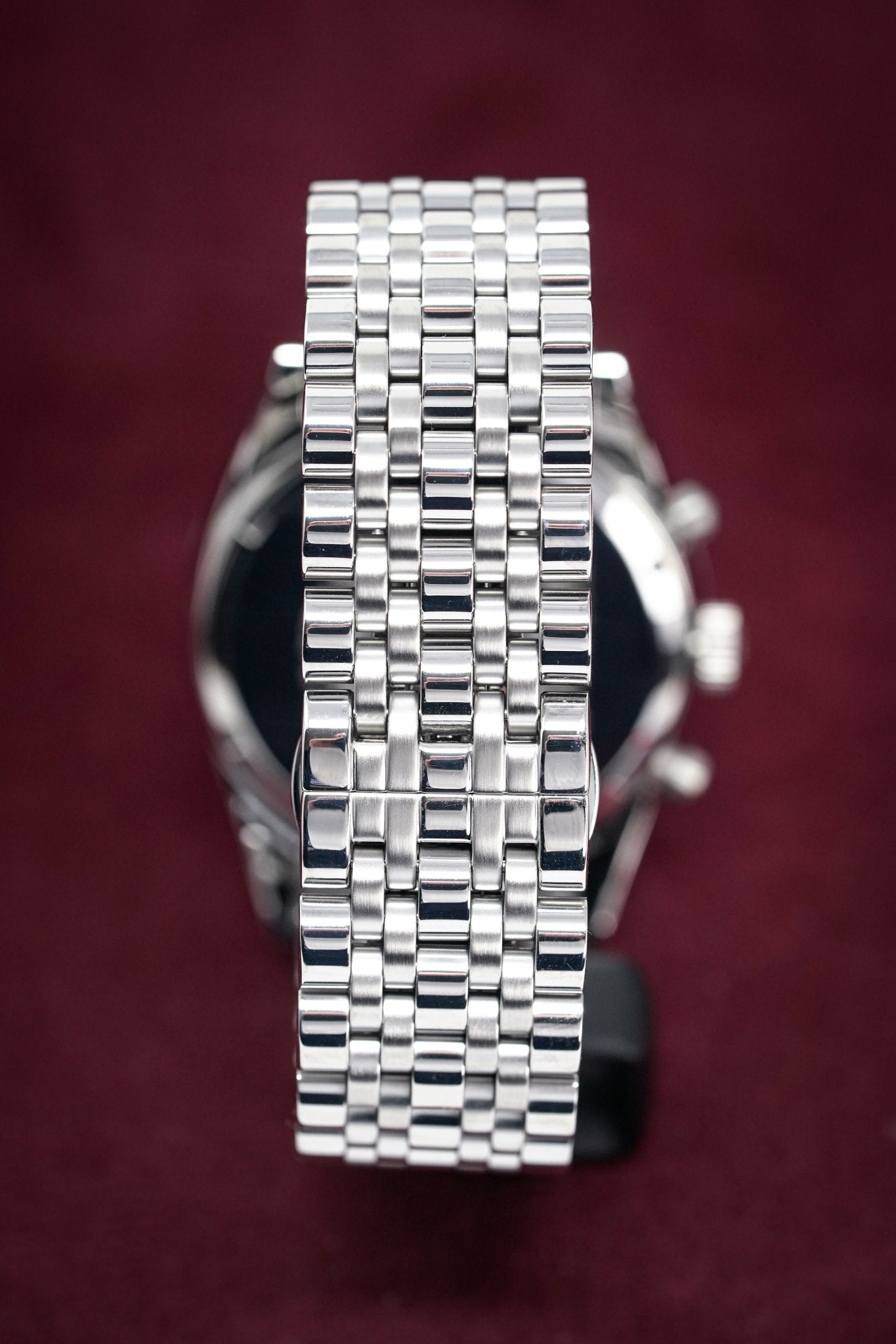  Shop Authentic Emporio Armani Sportivo Chronograph Blue Stainless Steel Watch For Men - AR6072 - Luxxuri