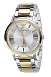  Shop Authentic Emporio Armani Renato Silver Dial Two Tone Steel Strap Watch For Men - AR2449 - Luxxuri