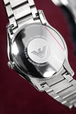  Shop Authentic Emporio Armani Valente Quartz Black Dial Silver Steel Strap Watch For Men - AR11086 - Luxxuri