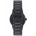  Shop Authentic Emporio Armani Meccanico Skeleton Black Dial Black Steel Strap Watch For Men - AR60045 - Luxxuri