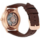  Shop Authentic Emporio Armani Meccanico White Dial Brown Leather Strap Watch For Men - AR1920 - Luxxuri