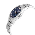  Shop Authentic Emporio Armani Valente Quartz Blue Dial Silver Steel Strap Watch For Men - AR11085 - Luxxuri