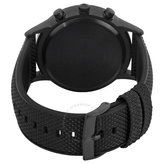  Shop Authentic Emporio Armani Renato Chronograph Black Dial Black Nylon Strap Watch For Men - AR11457 - Luxxuri