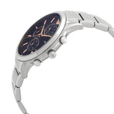  Shop Authentic Emporio Armani Renato Chronograph Blue Dial Silver Steel Strap Watch For Men - AR11458 - Luxxuri
