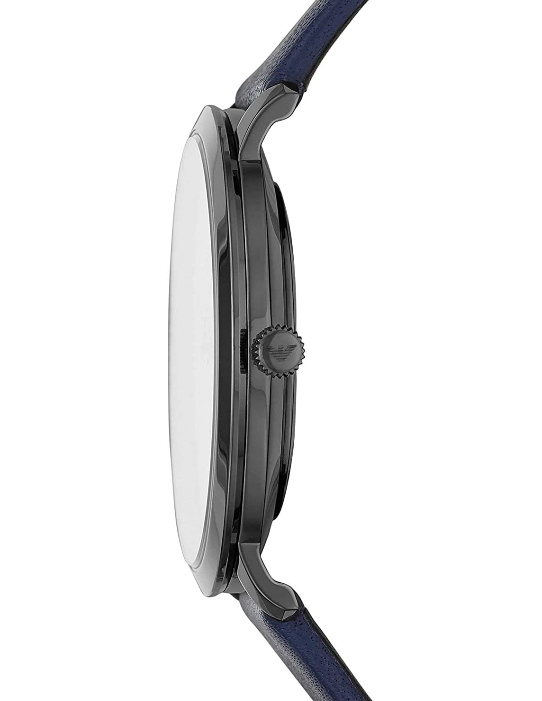  Shop Authentic Emporio Armani Modern Slim Analog Silver Dial Blue Leather Strap Watch For Men - AR11214 - Luxxuri