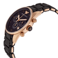 Emporio Armani Sportivo Black Dial Black Steel Strap Watch For Men - AR5905