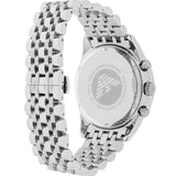  Shop Authentic Emporio Armani Team Italia Chronograph Black Dial Silver Steel Strap Watch For Men - AR5983 - Luxxuri