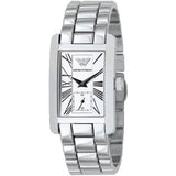  Shop Authentic Emporio Armani White Dial Silver Stainless Steel Watch For Women - AR0146 - Luxxuri
