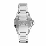  Shop Authentic Emporio Armani Three Hand Green Dial Silver Steel Strap Watch For Men - AR11338 - Luxxuri