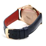  Shop Authentic Emporio Armani Classic Silver Dial Blue Leather Strap Watch For Men - AR11131 - Luxxuri