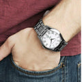  Shop Authentic Emporio Armani Classic Quartz Silver Dial Silver Steel Strap Watch For Men - AR0647 - Luxxuri