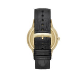  Shop Authentic Emporio Armani Renato Quartz Grey Dial Black Leather Strap Watch For Men - AR11049 - Luxxuri