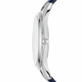  Shop Authentic Emporio Armani Aurora Quartz Mother Of Pearl White Dial Blue Leather Strap Watch For Women - AR11090 - Luxxuri