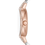  Shop Authentic Emporio Armani Cleo Mother of Pearl Dial Two Tone Steel Strap Watch For Women - AR11499 - Luxxuri