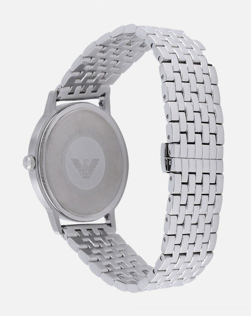  Shop Authentic Emporio Armani Kappa Quartz Grey Dial Silver Mesh Bracelet Watch For Men - AR11068 - Luxxuri