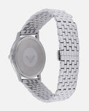  Shop Authentic Emporio Armani Kappa Quartz Grey Dial Silver Mesh Bracelet Watch For Men - AR11068 - Luxxuri