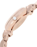  Shop Authentic Emporio Armani Gianni T-Bar Mother of Pearl Dial Rose Gold Steel Strap Watch For Women - AR11203 - Luxxuri