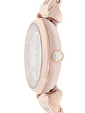  Shop Authentic Emporio Armani Gianni T-Bar Mother of Pearl Dial Rose Gold Steel Strap Watch For Women - AR11203 - Luxxuri