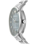  Shop Authentic Emporio Armani Renato Automatic Blue Dial Silver Steel Strap Watch For Men - AR60037 - Luxxuri