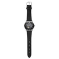  Shop Authentic Emporio Armani Meccanico Skeleton Black Dial Black Leather Strap Watch For Men - AR60026 - Luxxuri