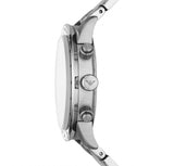  Shop Authentic Emporio Armani Mario Chronograph Blue Dial Silver Steel Strap Watch For Men - AR11306 - Luxxuri