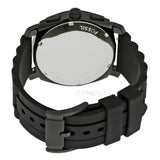  Shop Authentic Fossil Machine Chronograph Black Dial Black Silicone Strap Watch for Men - FS4487 - Luxxuri
