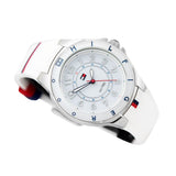  Shop Authentic Tommy Hilfiger White Dial White Rubber Strap Watch for Women - 1781271 - Luxxuri
