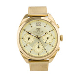  Shop Authentic Tommy Hilfiger Mia Gold Dial Gold Mesh Bracelet Watch for Women - 1781488 - Luxxuri