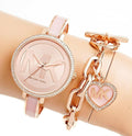  Shop Authentic Michael Kors Jaryn Analog Rose Gold Dial Pink Steel Strap Watch For Women - MK4545 - Luxxuri