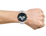  Shop Authentic Hugo Boss Chronograph Blue Dial Silver Steel Strap Watch for Men - 1513630 - Luxxuri