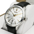  Shop Authentic Maserati Epoca White Dial Black Leather Strap Watch For Men - R8851118002 - Luxxuri