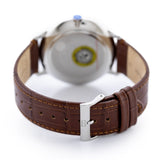  Shop Authentic Tommy Hilfiger Brad Chronograph White Dial Brown Leather Strap Watch For Men - 1710389 - Luxxuri