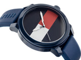  Shop Authentic Tommy Hilfiger Denim Quartz Blue Dial Blue Rubber Strap Watch for Men - 1791322 - Luxxuri