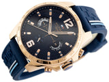  Shop Authentic Tommy Hilfiger Decker Multifunction Blue Dial Blue Rubber Strap Watch for Men - 1791474 - Luxxuri